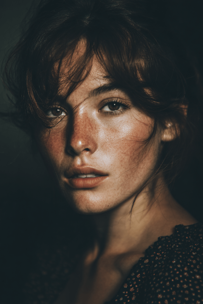 Midjourney v7 generated portrait